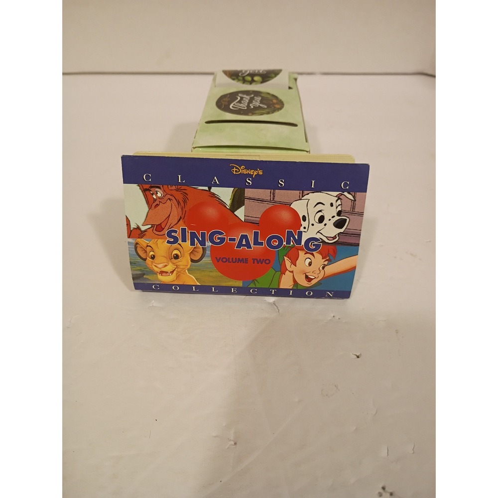 Disney Classic Sing-Along Collection Volume Two Cassette Tape 1996 60899-4